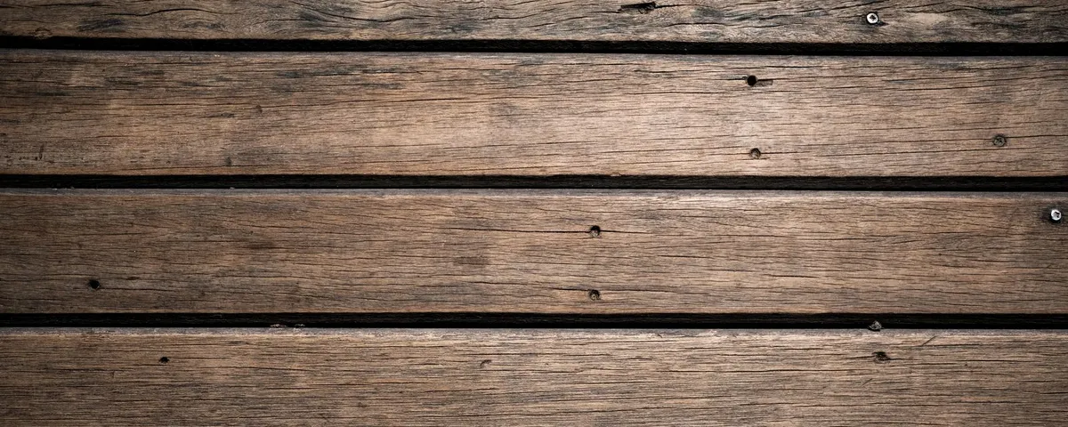 Pine board wall